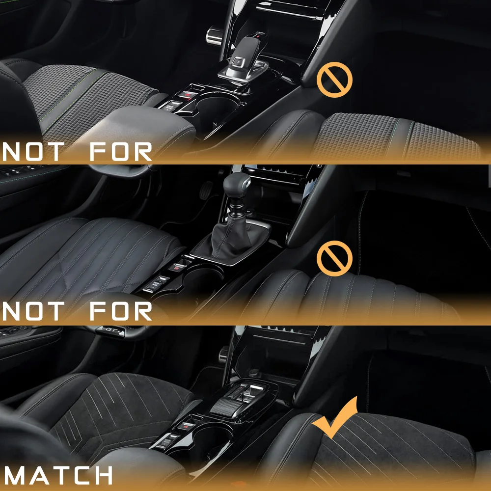 Fit  for Peugeot 208 2008 2020-2025 interior decoration  shift frame decoration