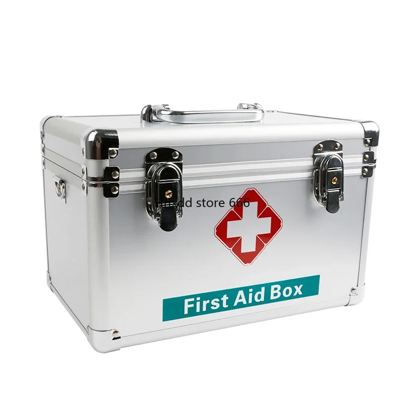 

First aid kit household portable enlarged capacity medicine storage box