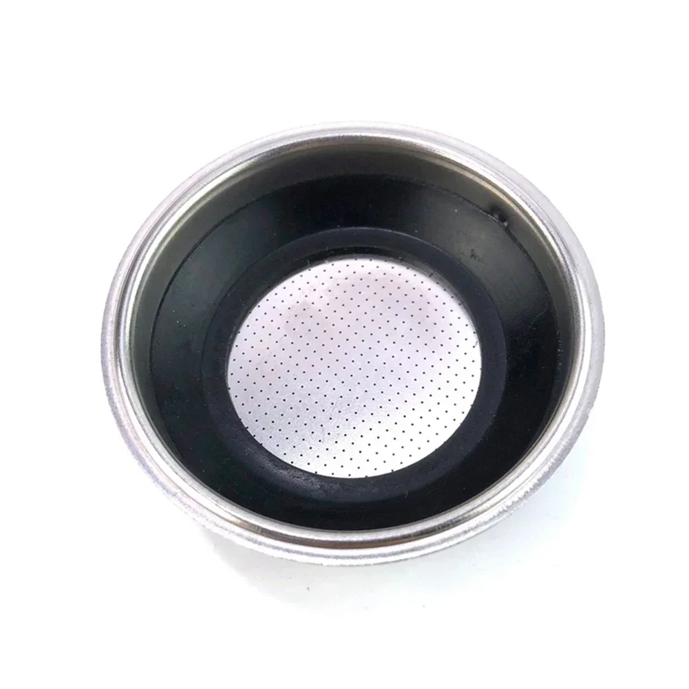 1x 51Mm Coffee Filter Baske Detachable Stainless Steel Coffee Filter Basket Strainer Coffee Machine Accessories For Home Office