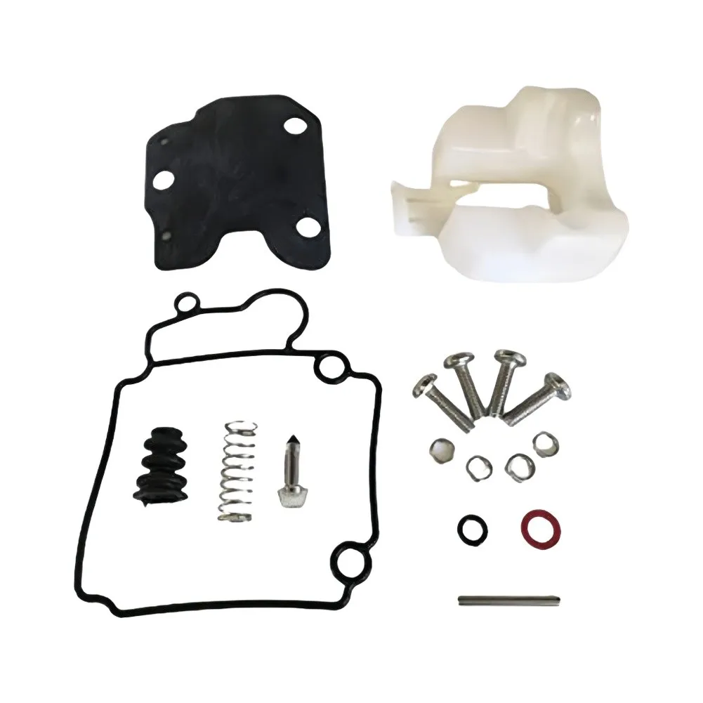 4stroke Carburetor Set Carburetor Repair Kit For Marine Repair Tasks Robust Metal Construction Complete Gasket Set