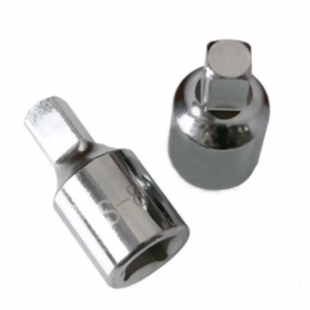 8mm Square Oil Sump Drain Plug Key Tool Remover For Screw Socket 3/8 Chrome Vanadium Steel Oil Sump Drain Plug