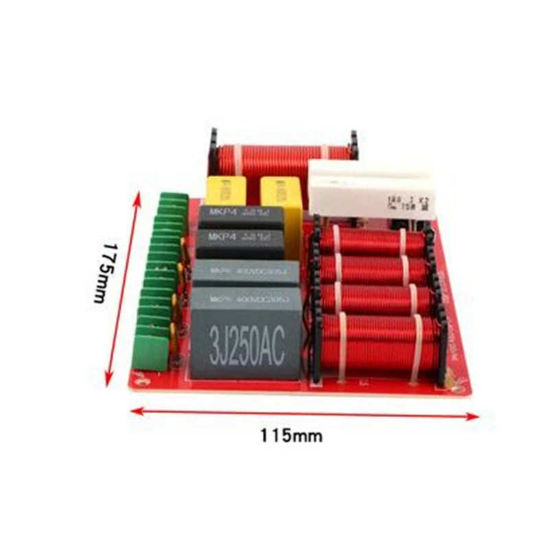 300w febre nível 2 alto 2 médio baixo 5 divisor de frequência, casa ktv áudio qualidade atualização divisor de frequência fácil de usar