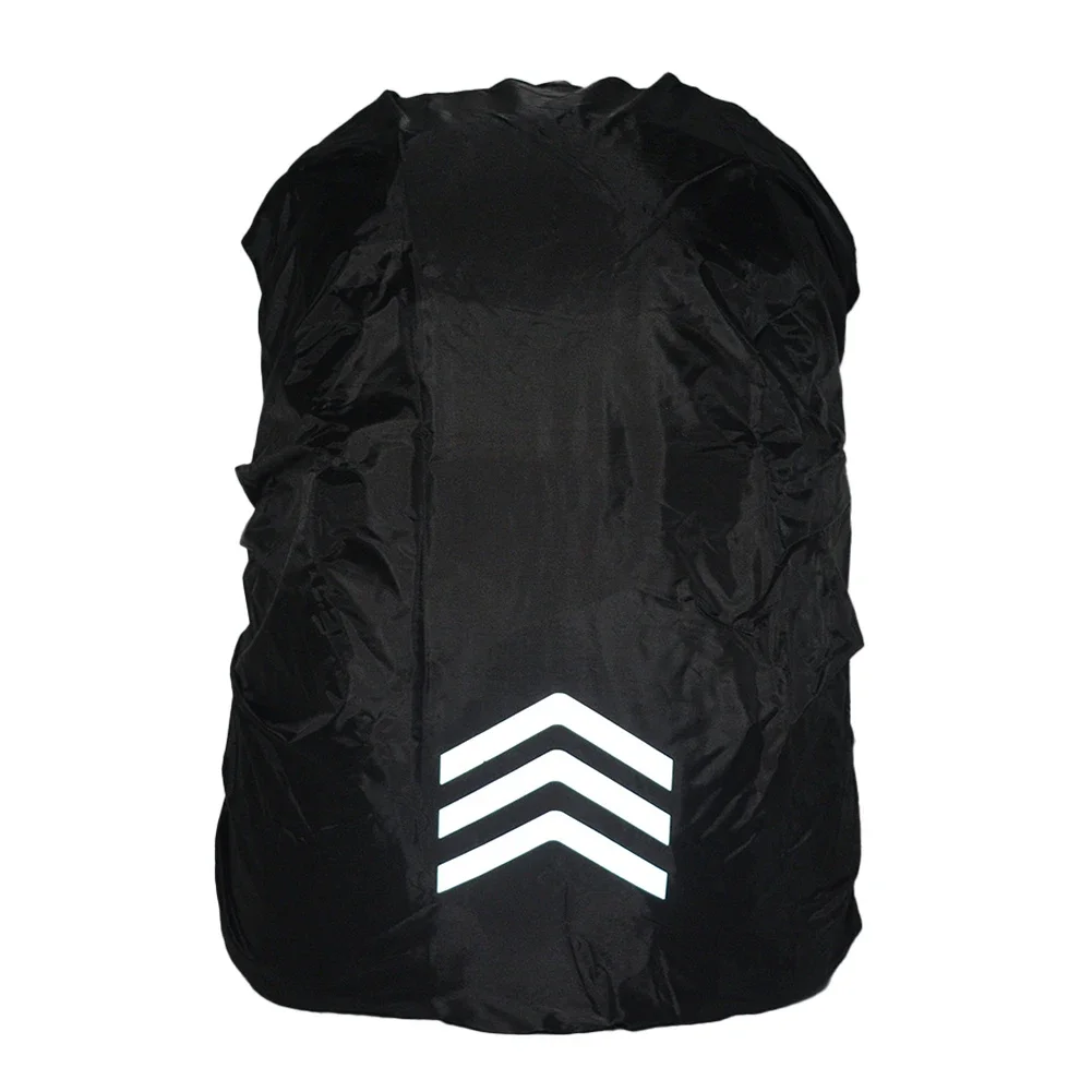 Outdoor Reflective Backpack Rain Cover 190T Fishing Cycling Hiking Climbing Bag Cover Waterproof Rain Cover for Backpack 18-45L