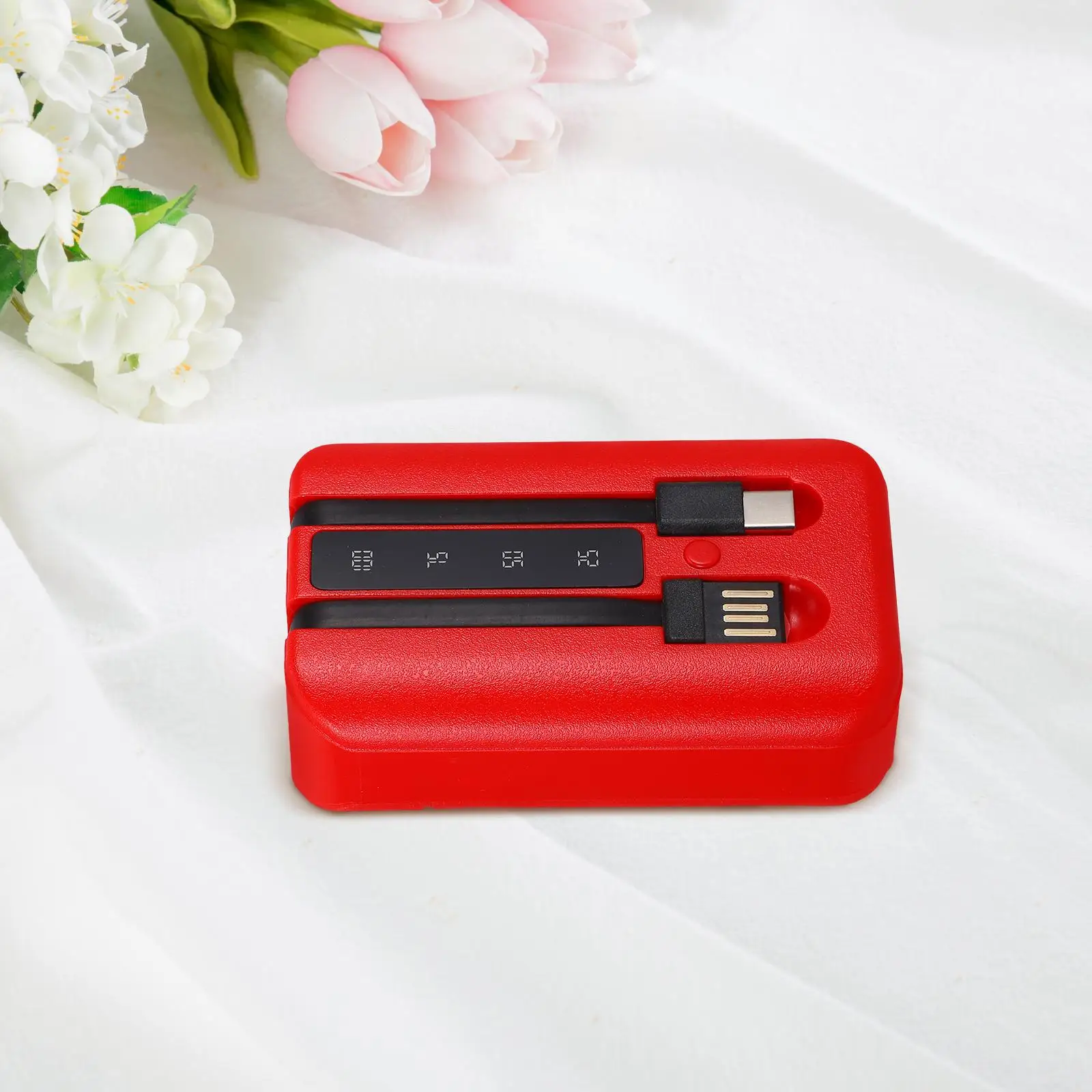 Caixa de armazenamento portátil para banco de potência, amplo espaço, dinheiro, joias, chaves, tamanho de viagem, recipiente seguro oculto, compartimento secreto
