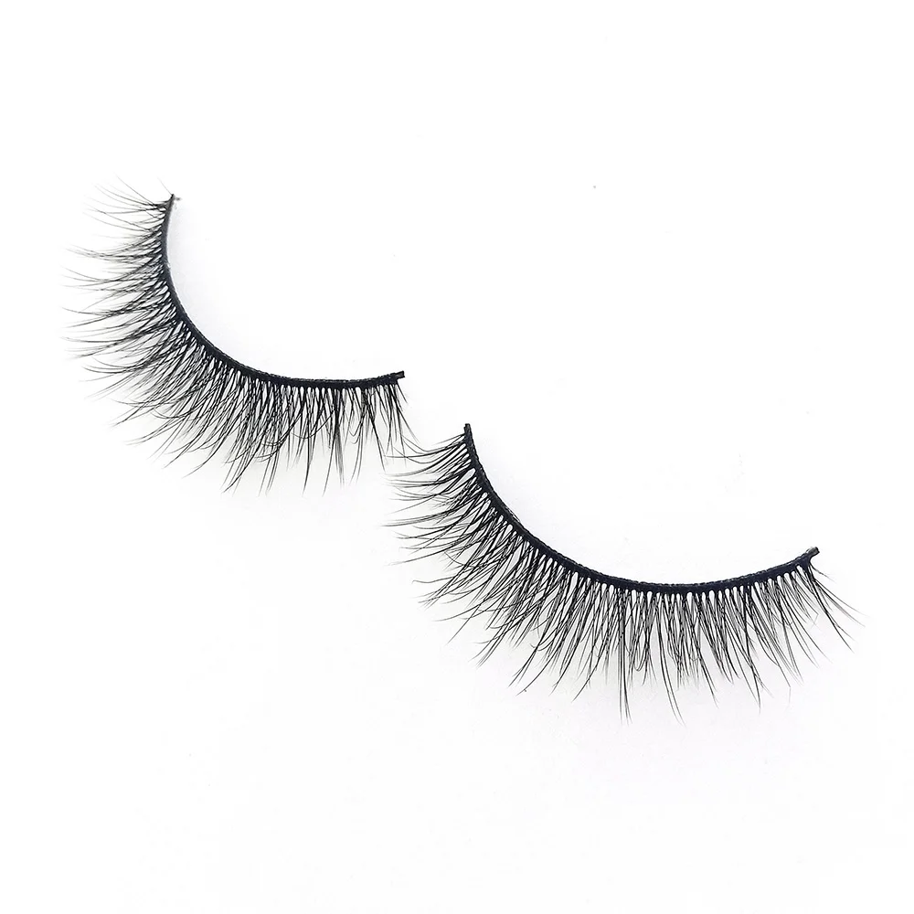 Herbruikbare handgemaakte nepwimpers Stabiel en gemakkelijk aan te trekken herbruikbare valse wimpers voor cosplay make-up doe-het-zelfbenodigdheden