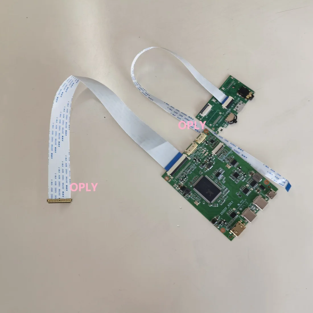 Kit de placa controladora EDP 2 TIPO C Mini HDMI compatível com B160UAN05 NV160WUM NV160WUM-N48 tela de painel LED de 16 polegadas 1920x1200 DIY