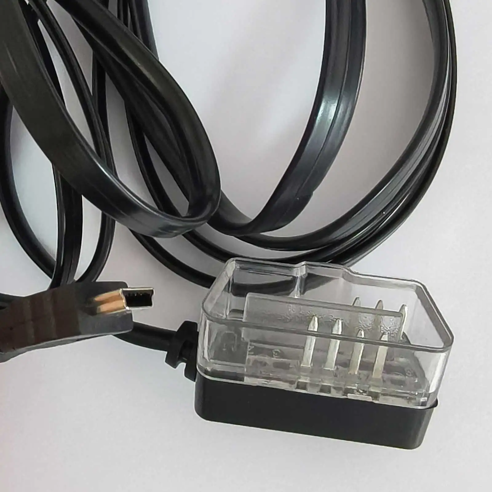 QJ HUD P24 車載ヘッドアップディスプレイケーブル 1.7M Type-C接続ケーブル OBDアダプター ドライブレコーダーケーブル 自動車アクセサリー