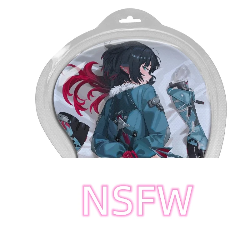 Blister Packed Nfsw Jane Doe Ass Mouse Pad Anime Desk Mat Zenless Zone Zero Gamer Special with Wrist Rest Desk Mat Gaming Pad
