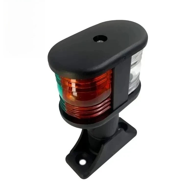 

12V LED Marine Navigation Light Tri-Color All Round White Masthead Anchor IP65 Stainless Steel for Boat Sailboat Yacht Under 20m