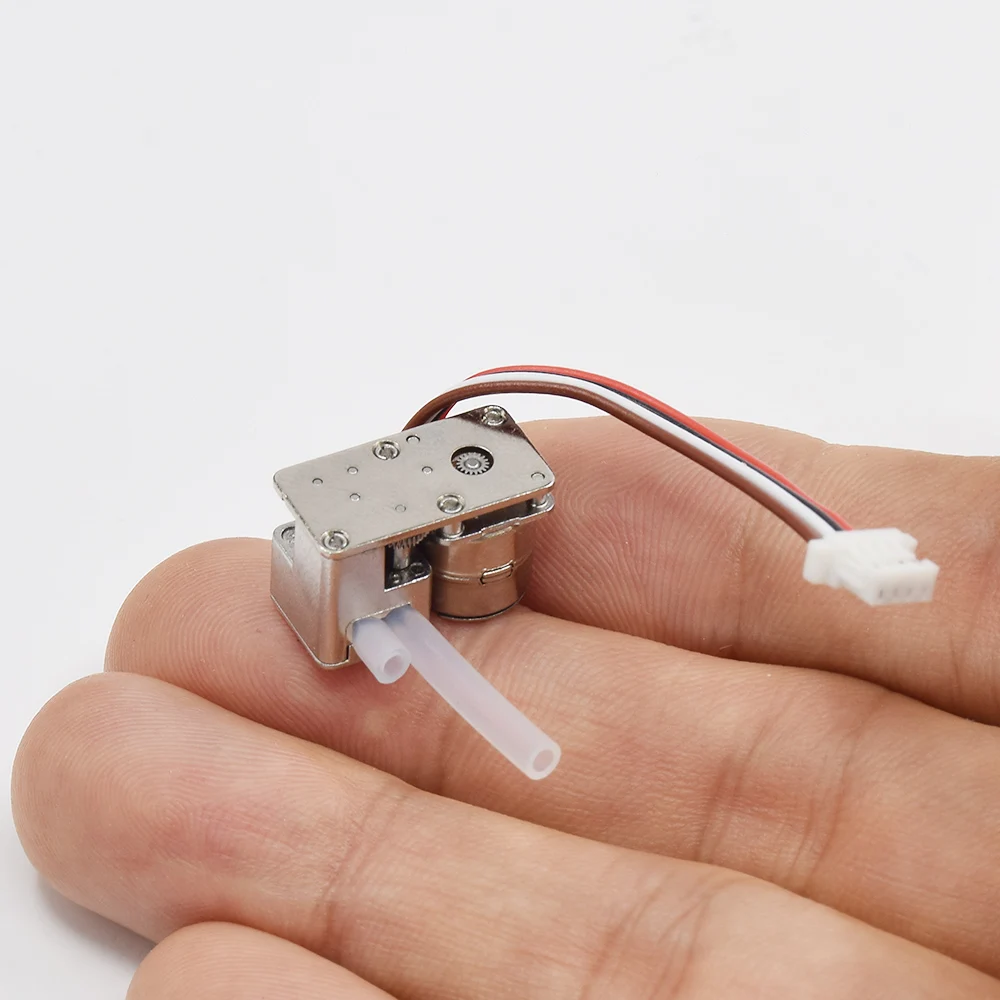 8mm Stepping Precision Peristaltic Self Priming Pump 3 5V Two Phase Four Wire Motor Micro Pump