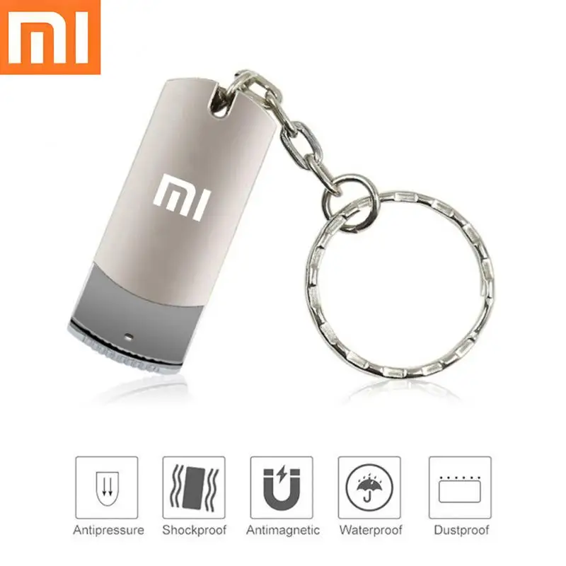 Xiaomi 16TB 3.0 USB Flash Drive Metal High-Speed Pen Drive 2TB 512GB Waterproof Type-C Usb PenDrive For Computer Storage Devices