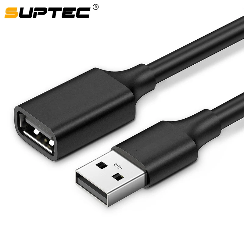 USB3.0 Extension Cable USB 3.0 Male to Female Extension Data Sync Cord Cable Extend Connector Cable for Laptop PC Gamer Mouse 3m