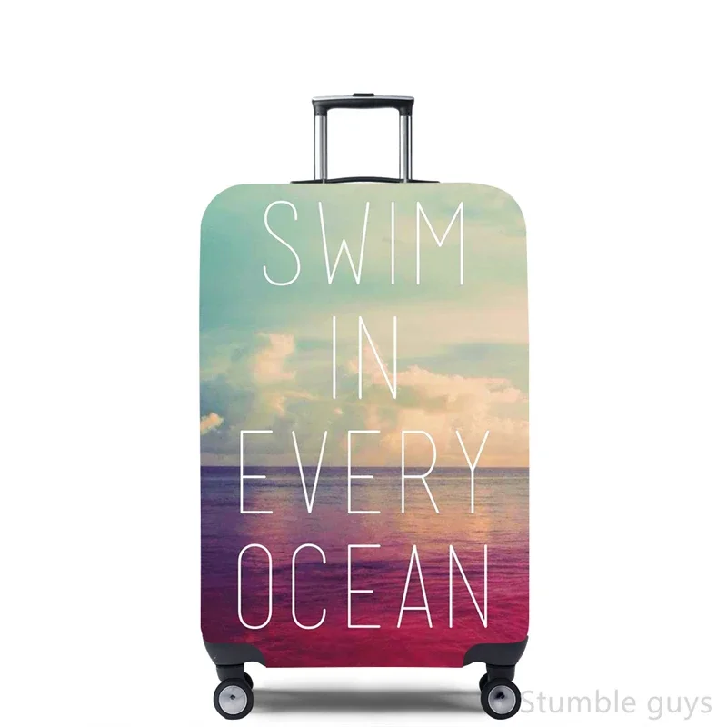 

High Elasticity Washable Luggage Cover Protective Dustproof Suitcase Protector Reliable Travel Accessory Airline Trips
