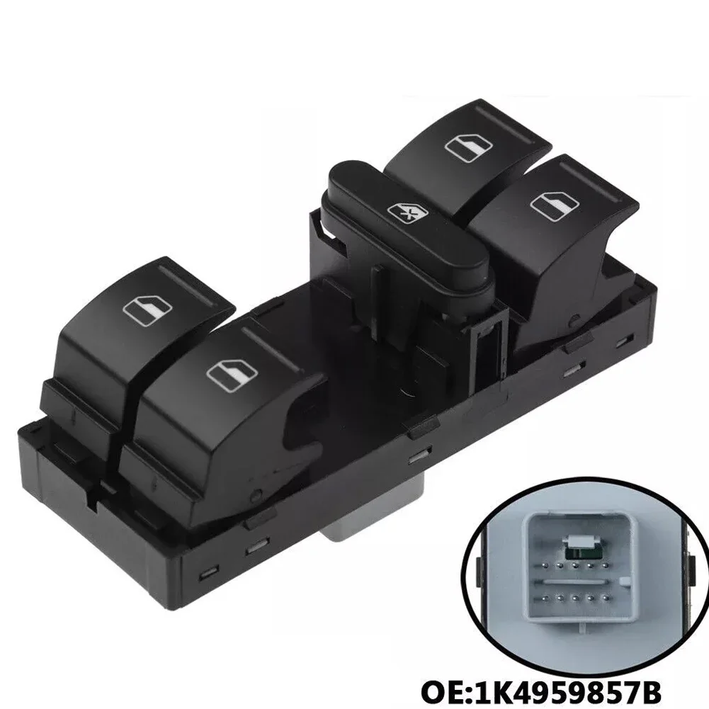 1K4959857B Switch Electric Window Switch Car Interior Upgrade Convenient Control High-quality Material Precise Control