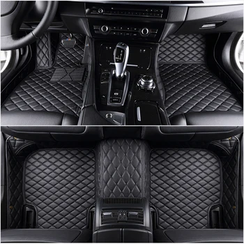 Custom Car Floor Mat For BMW F45 2 Series Active Tourer 2015 2016 Interior details car accessories carpet