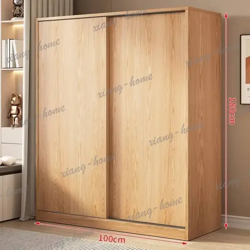 Factory Direct Nordic Room Vintage Wardrobes Adults Wood Men Sliding Lounges Wardrobes Closet Storage White Armadio Camera Da Le