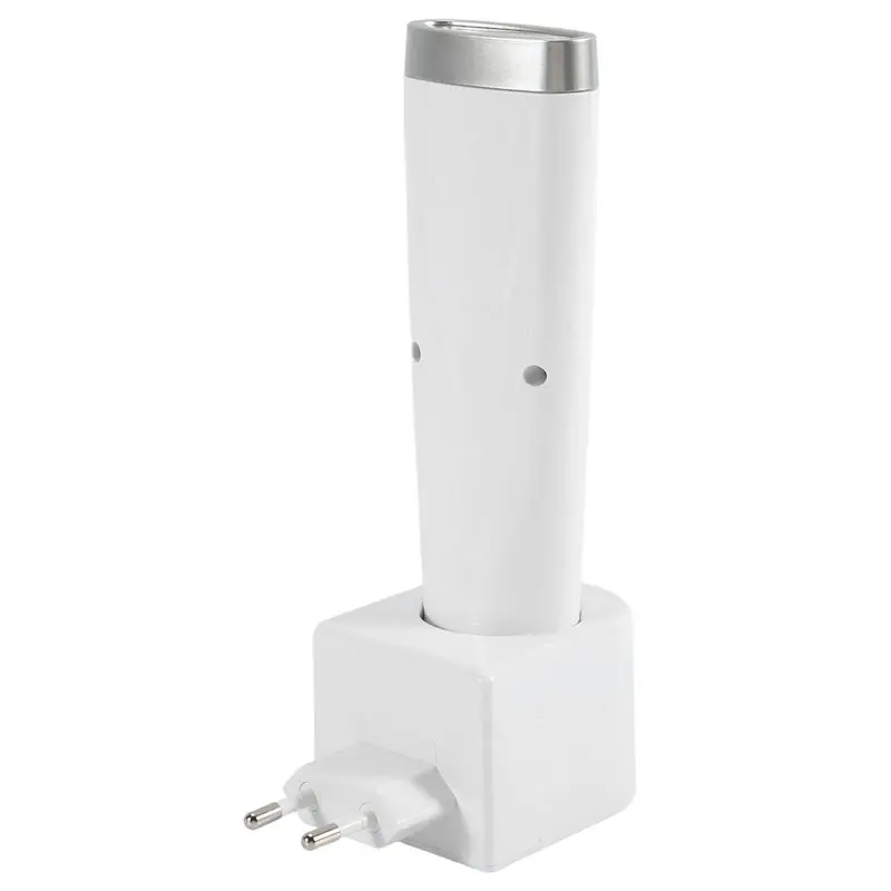 ABUH-4 In 1 Motion Sensor Wall Light, Power Off LED Night Light Flashlight, Rechargeable Emergency Flashlight EU Plug
