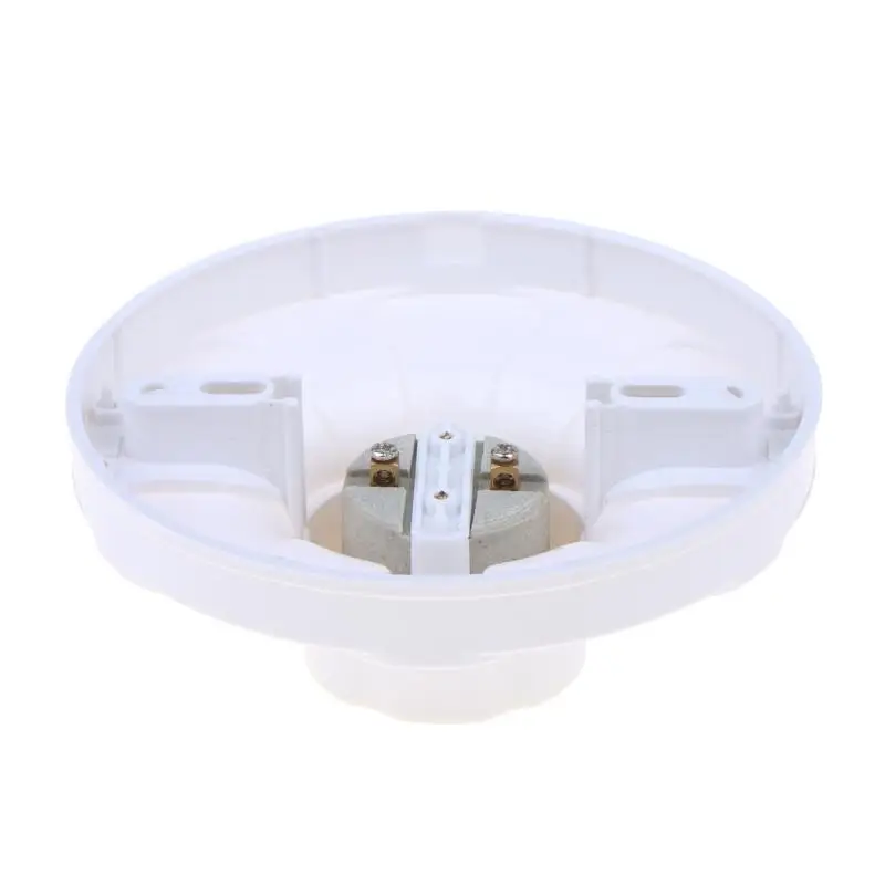 1Pc 120mm E27 Ceramic Light Holder Keyless Porcelain Threaded E27 Screw Lamp Base Socket E26 Ceramic Lampholder