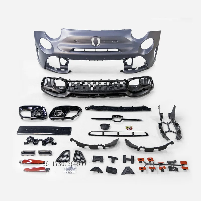 

15+ для Fiat 500: обновление до переднего бампера Abarth