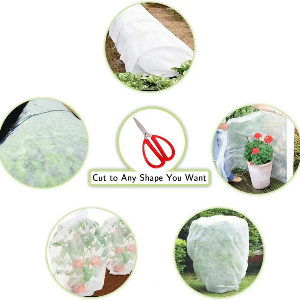 Plant Frost Protection Cover Garden Landscape Winter Warmer Floating Row Cover for Garden Plants Frost Protection for Seedlings