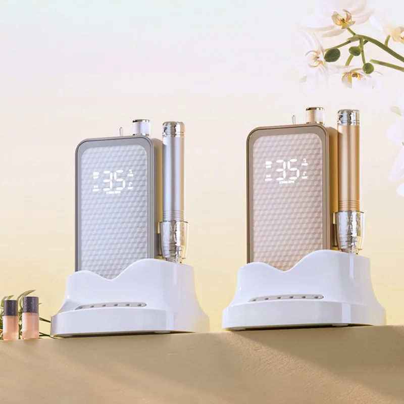 Professional Nail Drill for Salon Brushless Electric Nail Care Tool Portable Rechargeable for Cuticle Removal