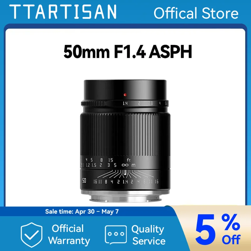 Ttartisan 50Mm F1.4…