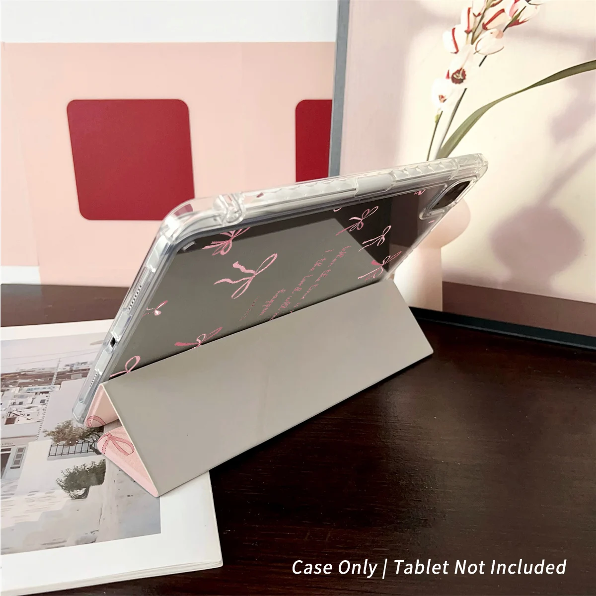 Slim Fit Premium TPU Tablet Cover, Shockproof Durable Lightweight Protective Case for iPad Samsung Huawei Honor Redmi Xiaomi