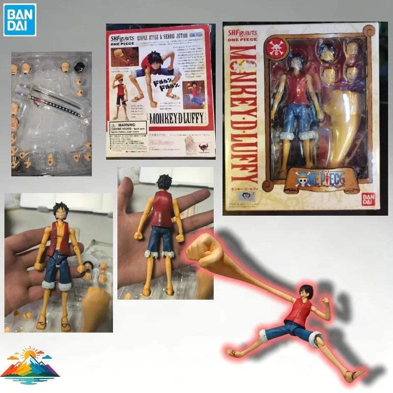 

【IN STOCK 】Bandai Original S.H.Figuarts One Piece Monkey D Luffy Classic Ver Action Figure Brand New Boxed