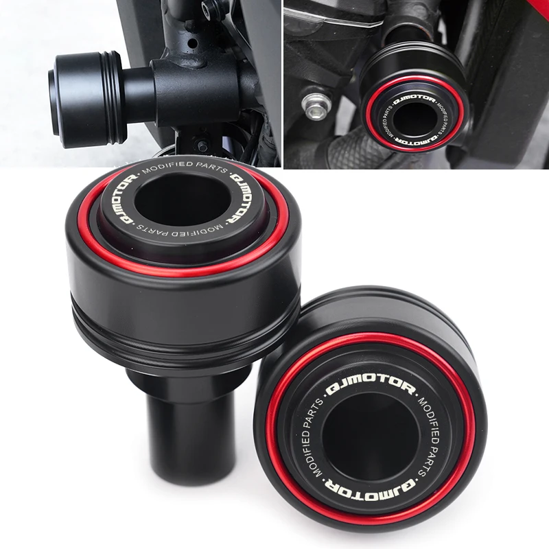 Für QJMOTOR SRK600 QJ MOTOR SRK 600 2022 2025 Motorrad-Zubehör Rahmenschützer Sturzschutz Anti-Crash-Pad Protektor – Detail 1