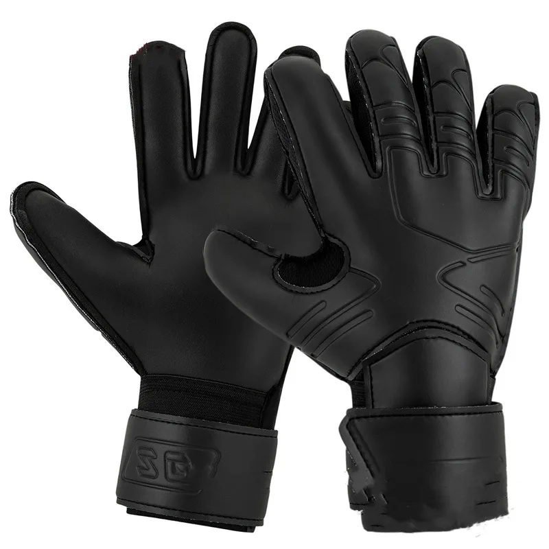 

Football Goalkeeper Anti-slip Gloves Soccer Ball Training Gloves Fingers Protection Gloves for Children Soccer Goalie Gloves
