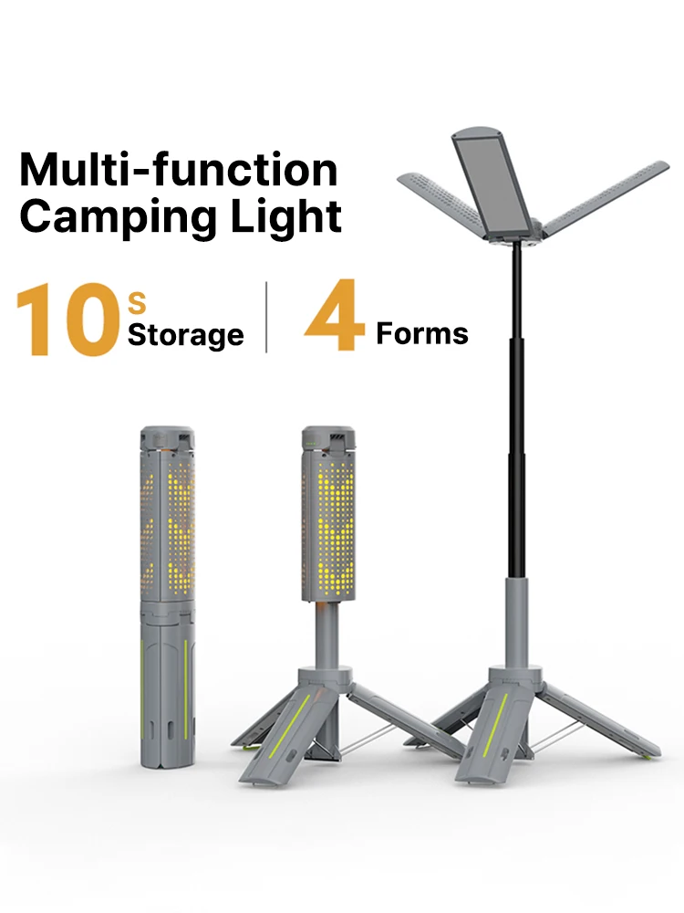 قابلة للشحن في الهواء الطلق المحمولة المشي لمسافات طويلة التخييم الصيد مصباح يدوي تصغير فانوس التخييم تلسكوبي التخييم الخفيفة