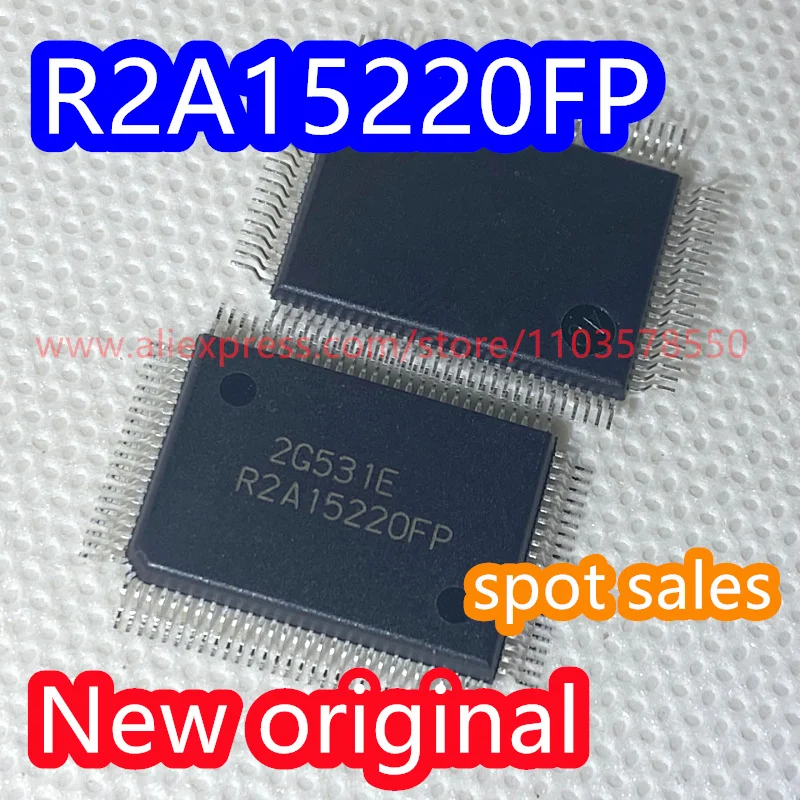 1PCS  R2A15220FP   Audio switching block chip QFP100 brand new original R2A15220