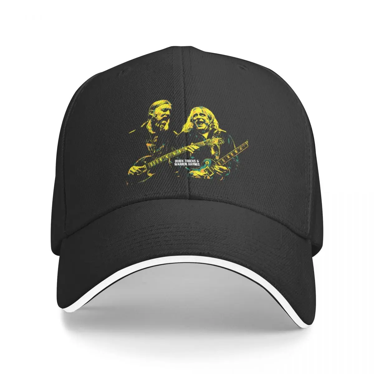 Warren Haynes and Derek Trucks. American musician. Baseball Cap Golf Hat Man Hip Hop western Hat Women Hats Men's