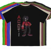 Agoti Mod T-shirts Men's  Pure Cotton Vintage T-Shirts Camisas Friday Night Funkin FNF Music Boy Tees Men T Shirts Tops