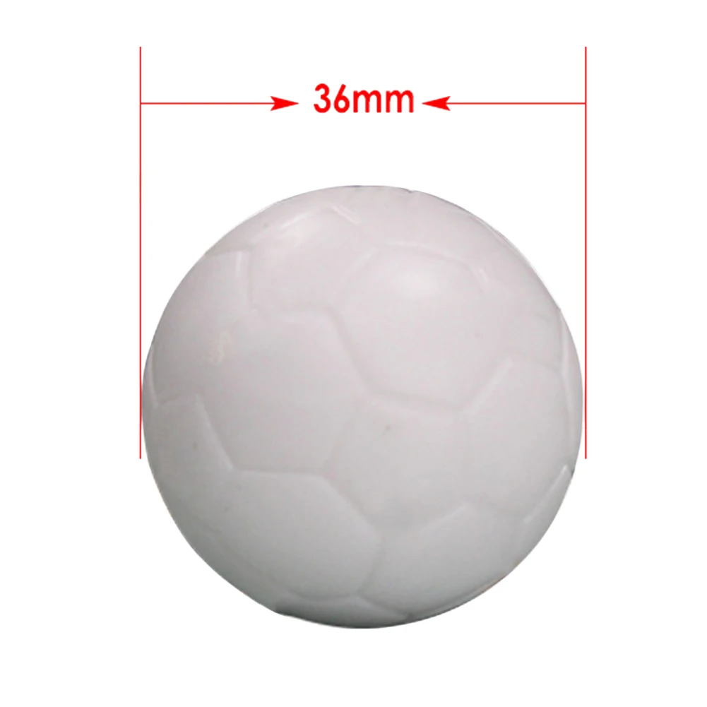 Brand New For Foosball Machines Table Football Games Table Foosball Soccer Balls Table Game White 12pcs 24g/pc Resin Solid