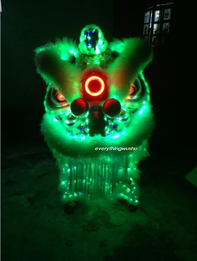LED Lion Dance Clothing Chinese Folk Night Lion Dance Clothing Traditional Chinese New Year Lion Dance