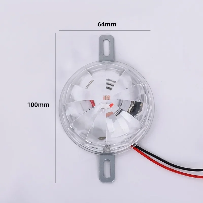 Anti Tailgating Car Chassis Lights Electric Car Motorcycle Car Anti-fog Lights 18 Modes Switching Prevent Rear-end Collision