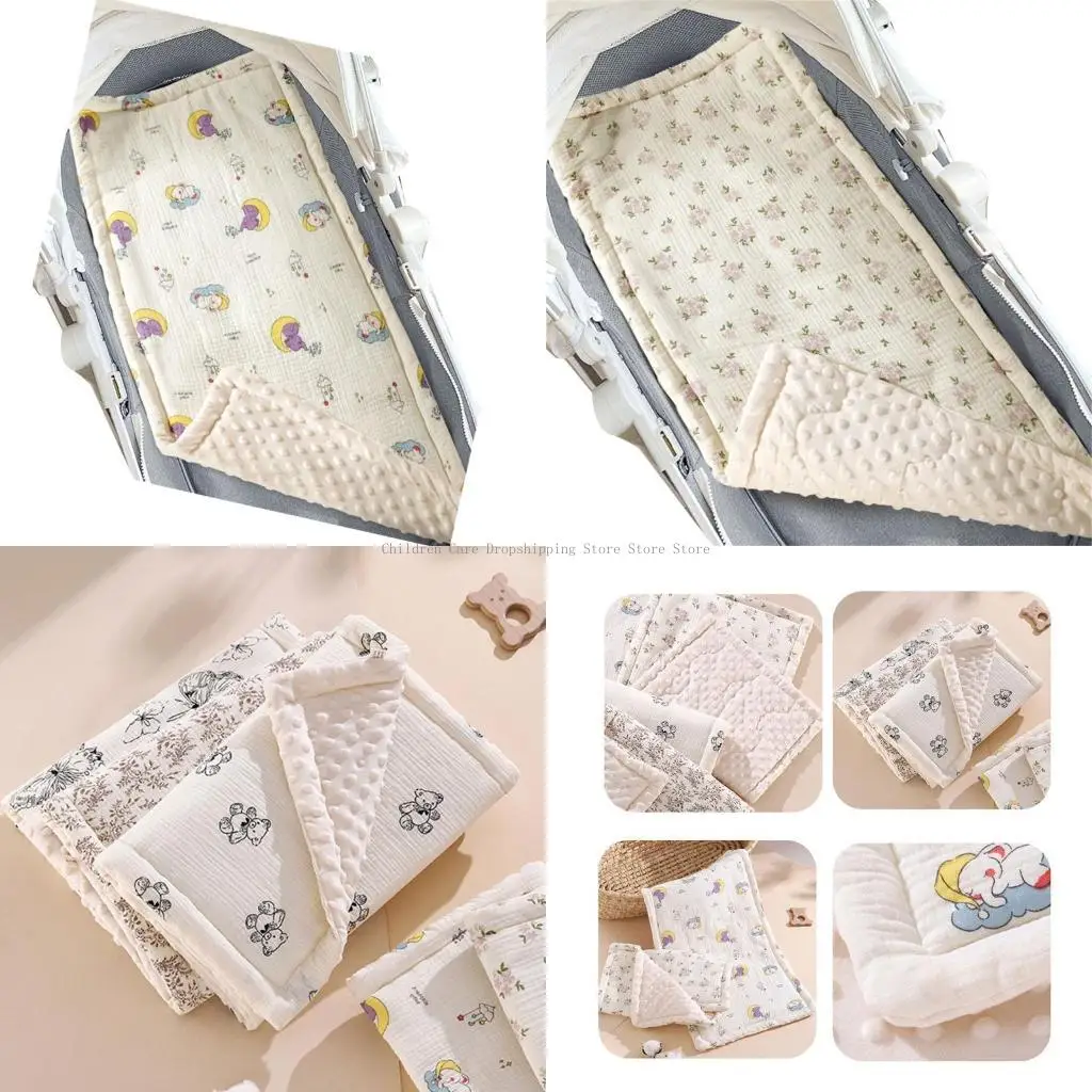 

Двусторонняя подушка для коляски, матрас, вкладыши для детских колясок, подушка с принтом, подушка для колясок для малышей,