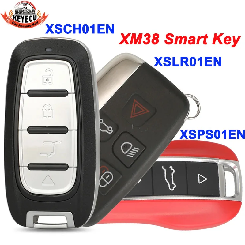 

KEYECU Xhorse VVDI XM38 XSCH01EN KE.LSL XSLR01EN LU.H XSPS01EN PRO.S Style MQB48 MQB49 8A 4D 4A ID49 Universal Smart Car Key