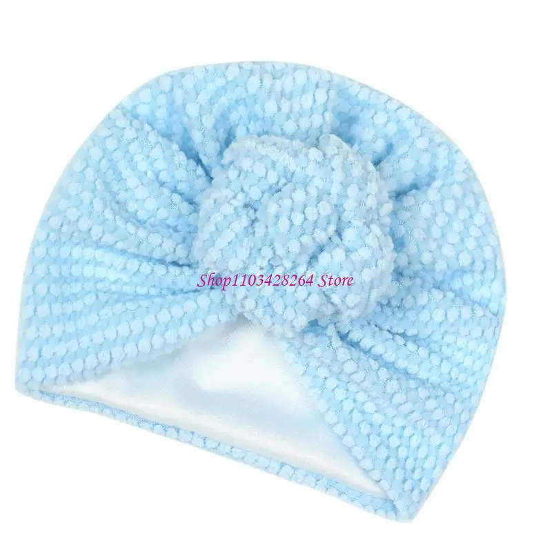 

Soft Baby Hat Warm And Gentle Baby Pullover Caps with Stretchy Fit & Fashionable Dusty Elastic Baby Caps for Kids
