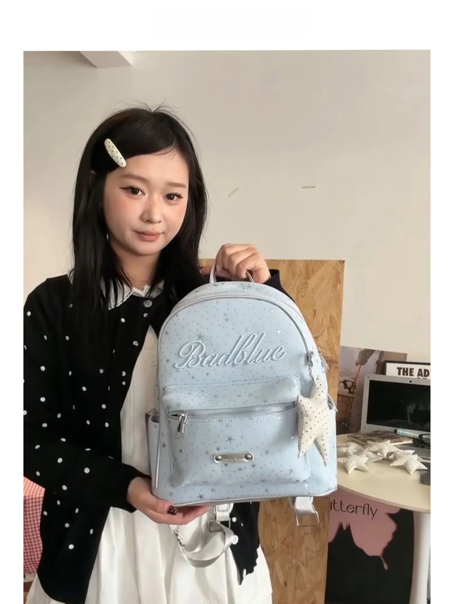 korean-letter-star-large-capacity-backpack-women's-2026-new-style-college-style-school-bag-double-shoulder-bag-for-students