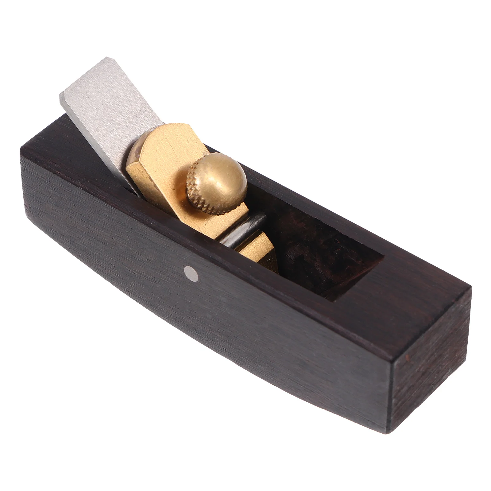 

Adjustable Planer Ebony Hand Crafted Tool Steel Blades Large Capacity Chip Removal Time Saving Peeler