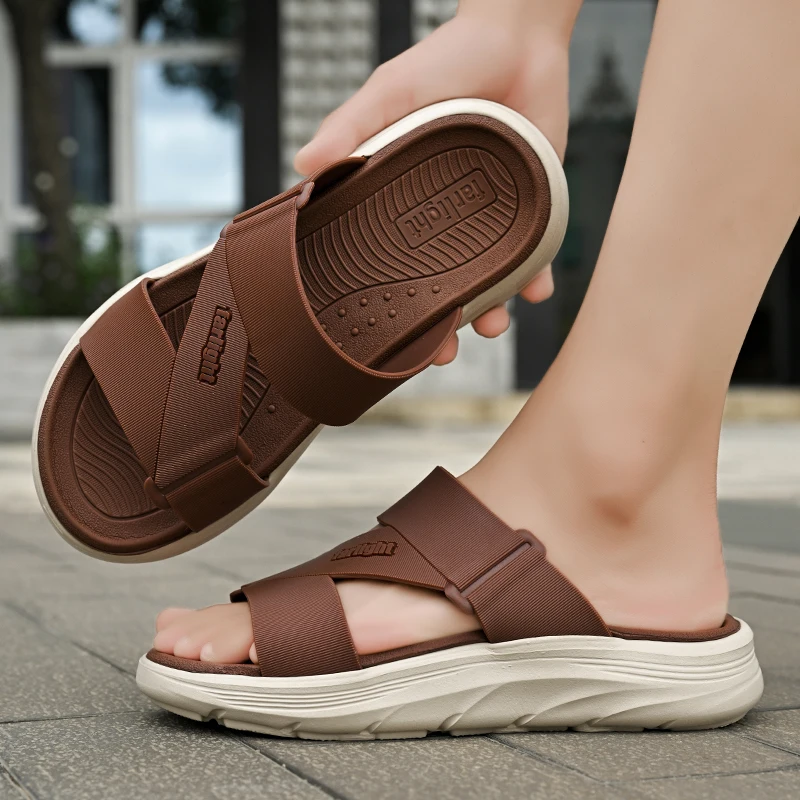 Summer New Men's Sandals Outdo - Men'S Fashion News 评论和价格