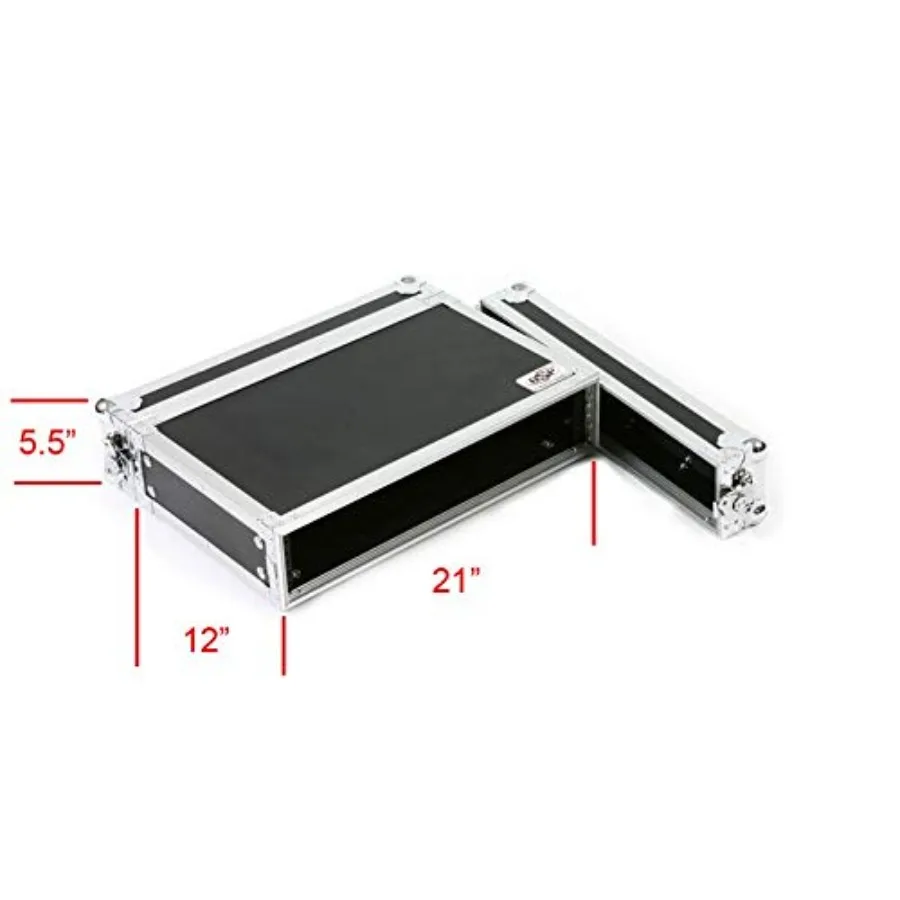 OSP Cases ATA Road Case Rack de efeitos de 2 espaços 12 Profundo RC2U-12