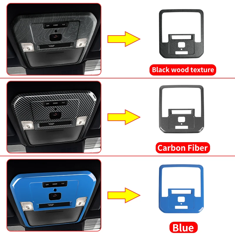 

For Toyota Tacoma 2024 2025 2026 Reading Light Bezel Cover ABS Interior Protective Accessories