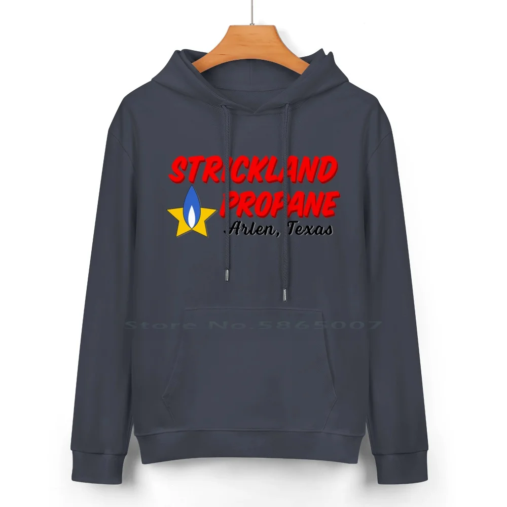 Strickland Propane-Arlen Texas Pure Cotton Hoodie Sweater 24 Colors Hank Hill Koth Strickland Propane Taste The Meat Not The