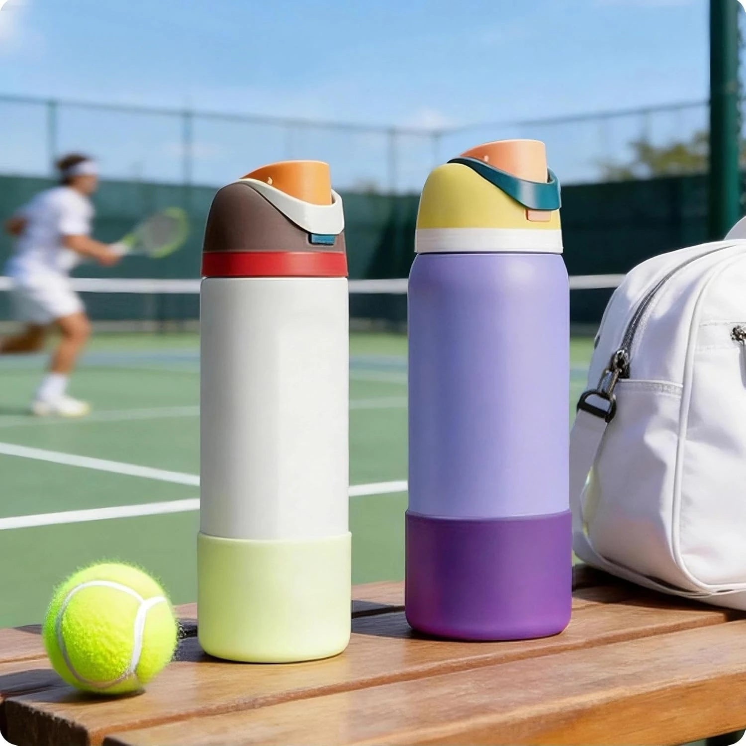 Silicone Boot for Owala 24/32oz Water Bottles, Anti-Slip Protective Sleeve Bottom for Owala /Twist/Flip Water Bottle