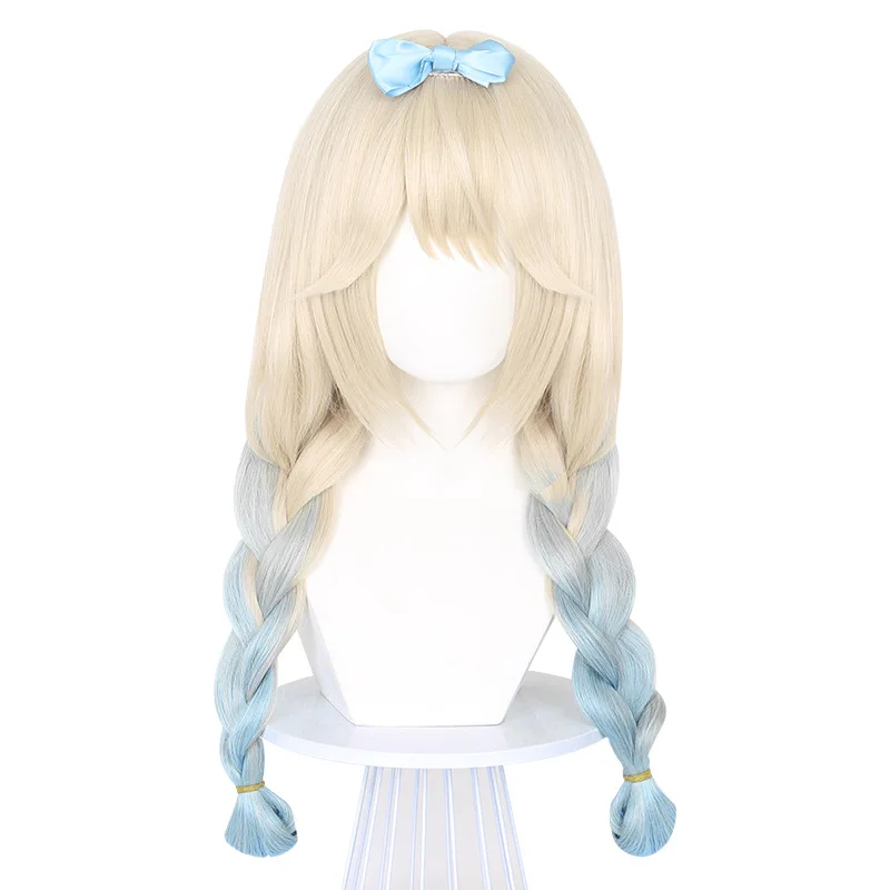 Parrucca sintetica a strati lunghi sfumati Parrucca colorata per cosplay Gioco di ruolo Costume di Halloween Capelli in fibra resistente al calore