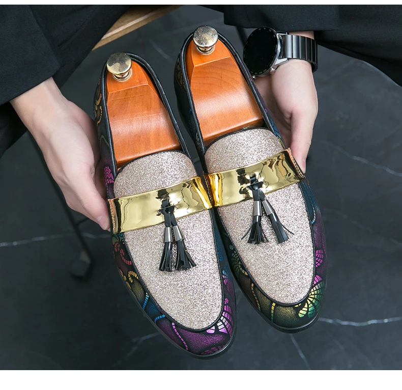 Neue Bunte Männer Casual Schuhe Mode Marke Faulenzer Herren Turnschuhe Atmungsaktive Schuhe Mischfarben Wandern Männlichen Wohnungen Plus Größe – Detail 7
