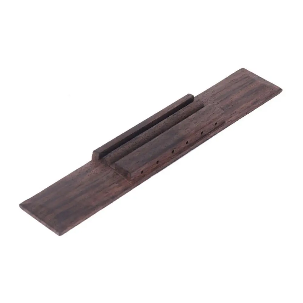 Wood Acoustic Guitar Bridge Pins Rosewood Lower Saddle Nut Sets Rosewood Guitar Code Tailpiece Wood Guitar Saddle Bridge